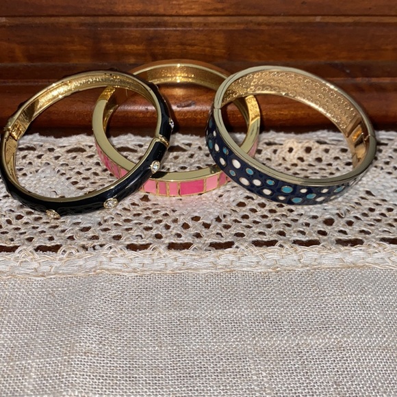 Vera Bradley Bangle Bracelet set of 3 - Picture 8 of 8
